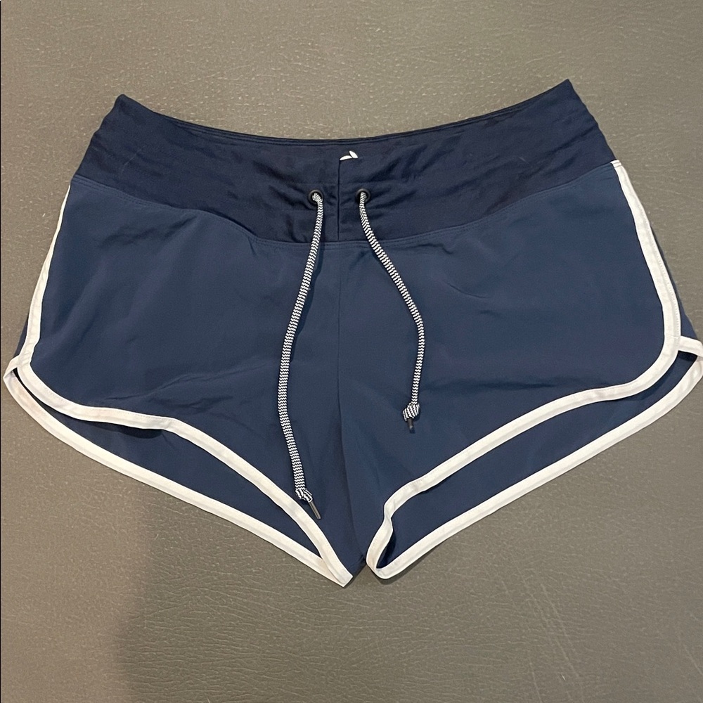 Women's Navy Blue Athletic Shorts